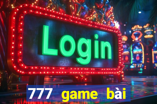 777 game bài đánh cá trò chơi