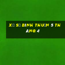 xổ số bình thuận 5 tháng 4