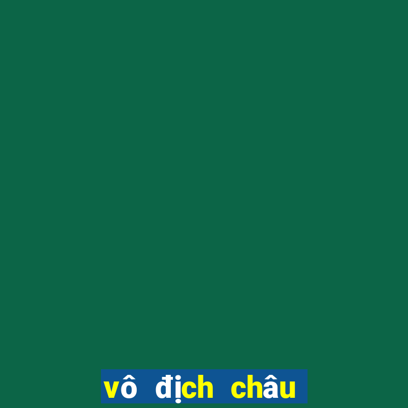 vô địch châu âu 2021