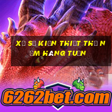 xổ số kiến thiết thứ năm hàng tuần