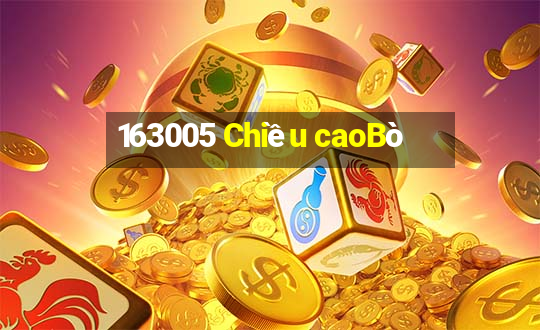 163005 Chiều caoBò