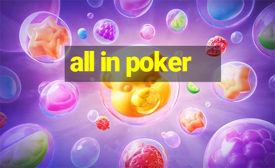 all in poker