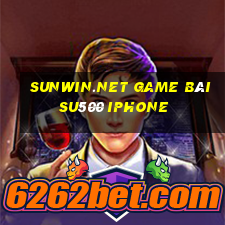 Sunwin.Net Game Bài Su500 Iphone