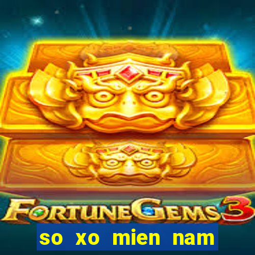 so xo mien nam chu nhat