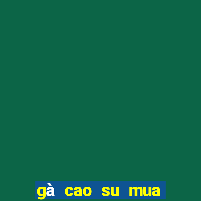 gà cao su mua ở đâu