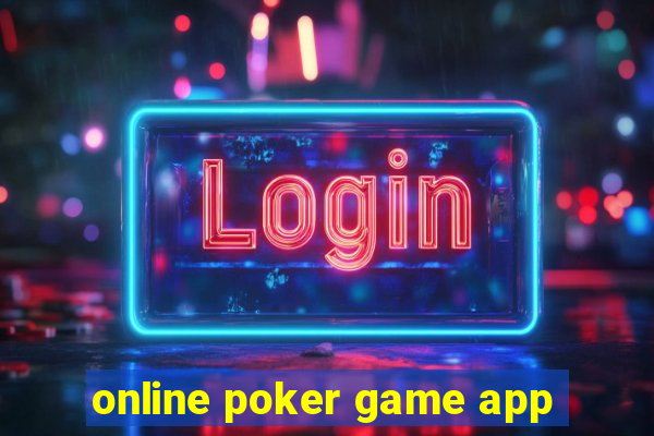 online poker game app