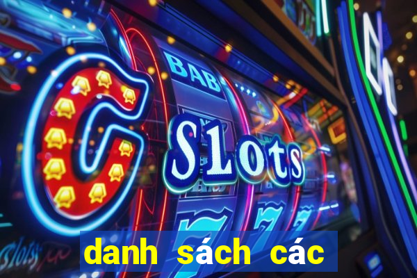 danh sách các sòng bạc tiền điện tử