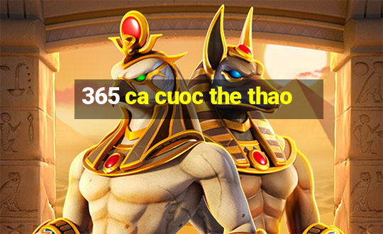 365 ca cuoc the thao