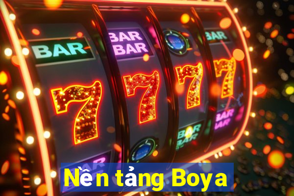 Nền tảng Boya