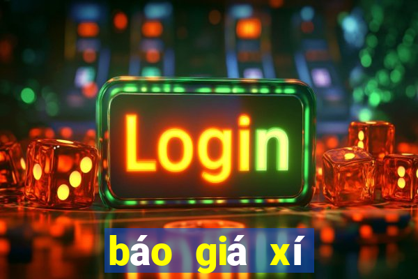 báo giá xí bệt viglacera