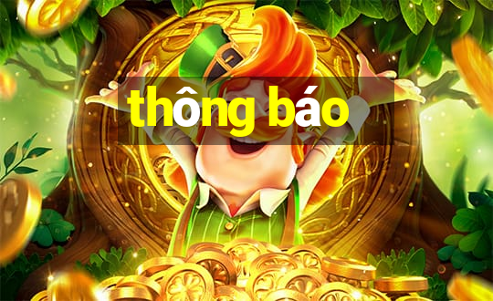 thông báo