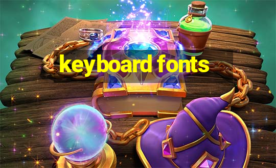 keyboard fonts