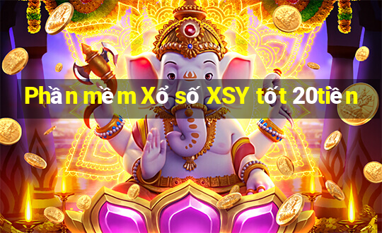 Phần mềm Xổ số XSY tốt 20tiền