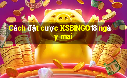 Cách đặt cược XSBINGO18 ngày mai