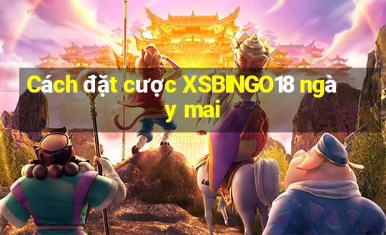 Cách đặt cược XSBINGO18 ngày mai