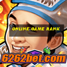 online game rank