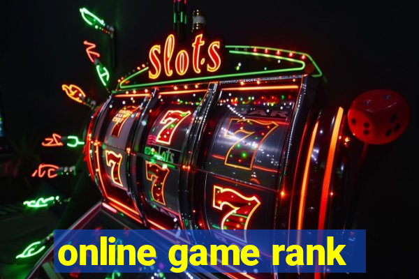 online game rank