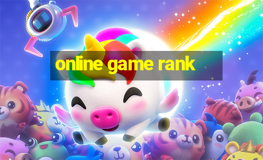 online game rank