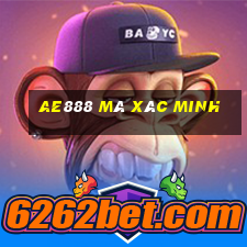 ae888 mà xác minh