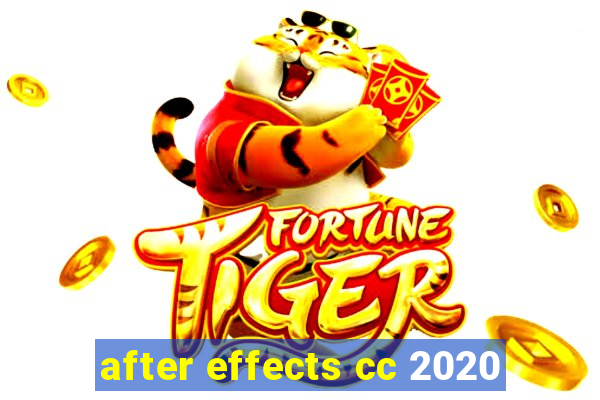 after effects cc 2020