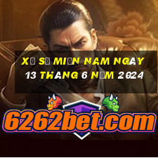 xổ số miền nam ngày 13 tháng 6 năm 2024