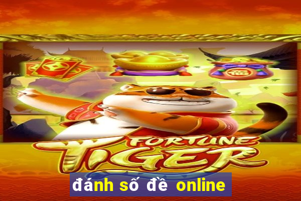 đánh số đề online