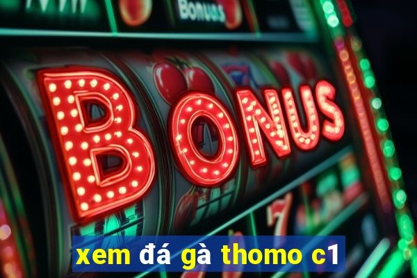 xem đá gà thomo c1