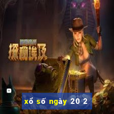 xổ số ngày 20 2