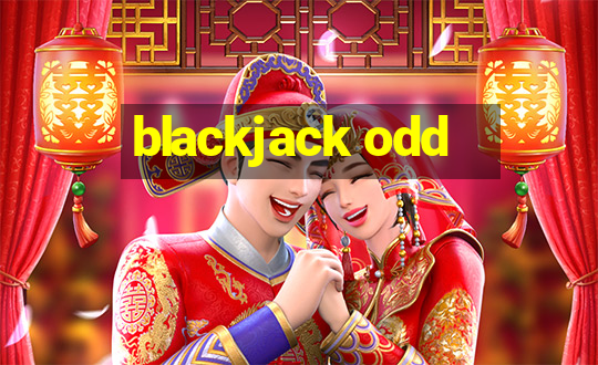 blackjack odd