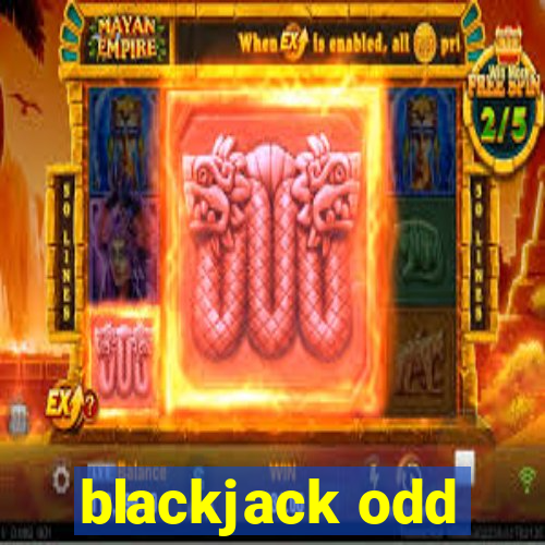 blackjack odd