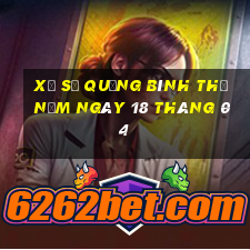 xổ số quảng bình thứ năm ngày 18 tháng 04