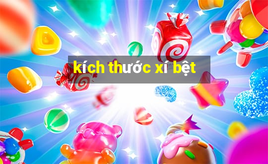 kích thước xí bệt