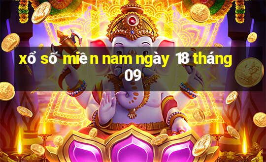 xổ số miền nam ngày 18 tháng 09