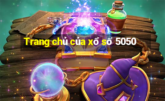 Trang chủ của xổ số 5050