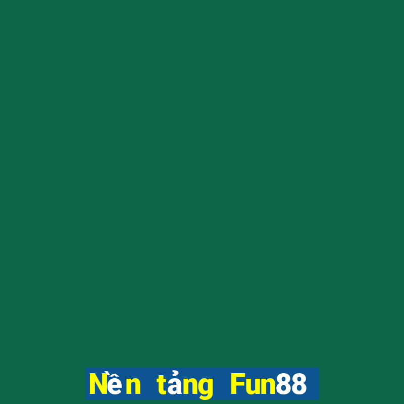 Nền tảng Fun88 xổ số 88app