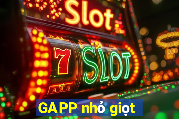 GAPP nhỏ giọt