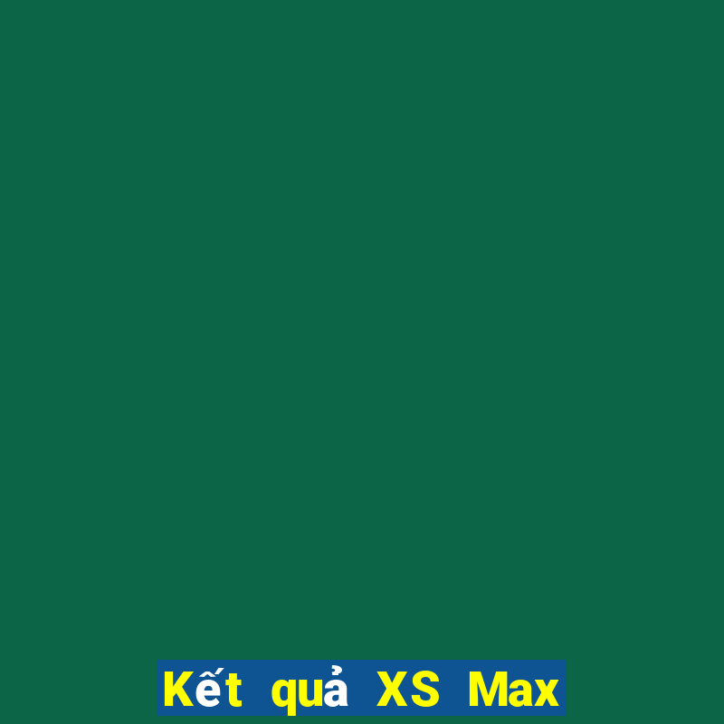 Kết quả XS Max 3D Thứ 6