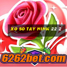 xo so tay ninh 22 2