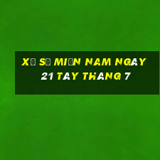 xổ số miền nam ngày 21 tây tháng 7