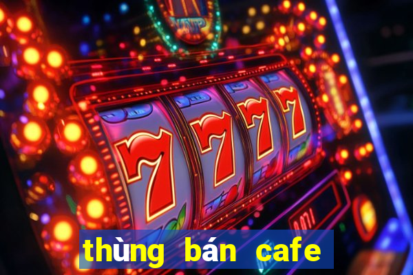 thùng bán cafe xe máy