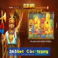 365bet Các trang web mới nhất