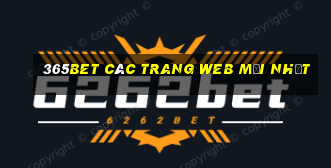 365bet Các trang web mới nhất