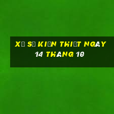 xổ số kiến thiết ngày 14 tháng 10