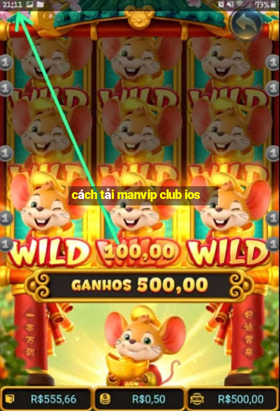 cách tải manvip club ios