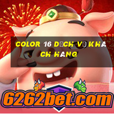 Color 16 Dịch vụ khách hàng