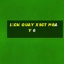 Lịch quay XSCT ngày 6