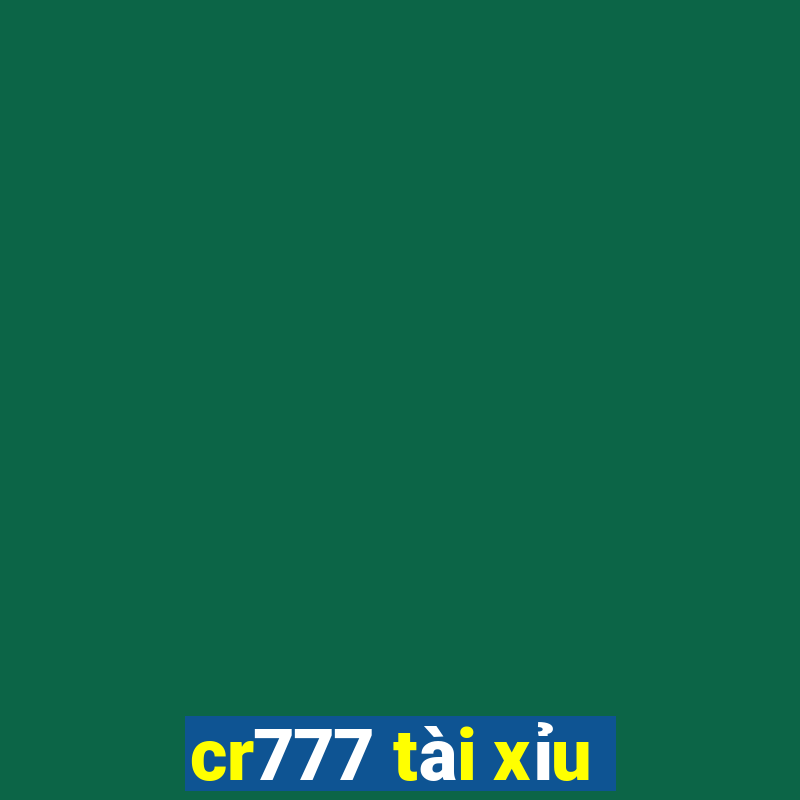 cr777 tài xỉu