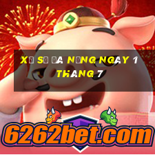 xổ số đà nẵng ngày 1 tháng 7