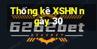 Thống kê XSHN ngày 30