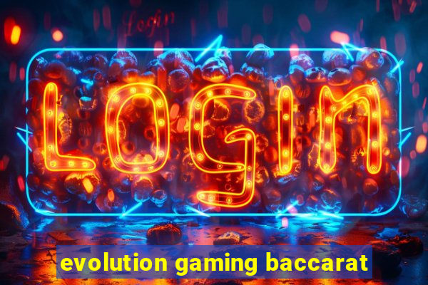 evolution gaming baccarat